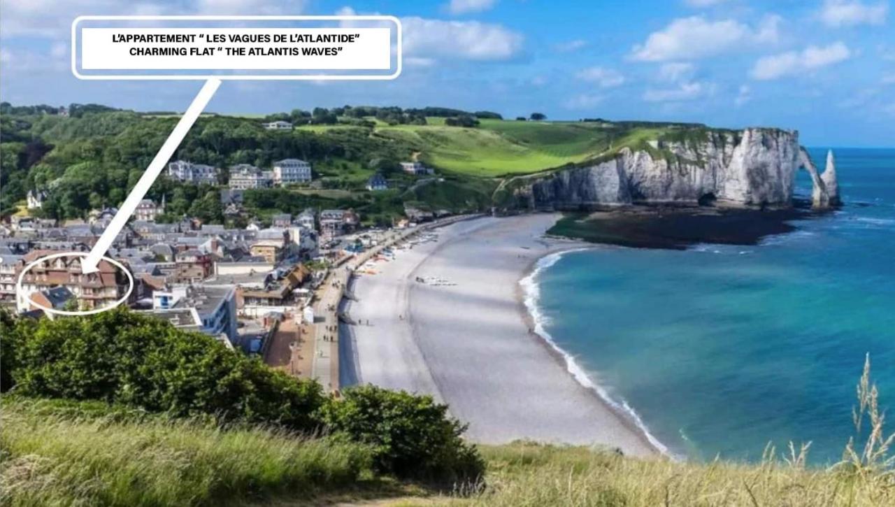 Etretat - Centre Plage - Gite Les Vagues De L'Atlantide Buitenkant foto